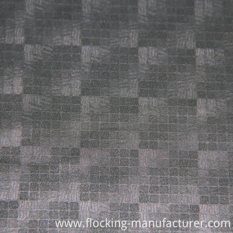 Fashion Embossed Fabric with PU Coat for Men's Wear